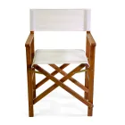 Director's Chair in Oiled Acacia Wood Natural Color - Technical Viadurini