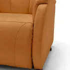 Rose design relaxing armchair with 2 motors, made in Italy Viadurini