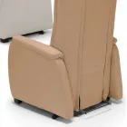 Rose design relaxing armchair with 2 motors, made in Italy Viadurini