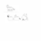 Rose design relaxing armchair with 2 motors, made in Italy Viadurini