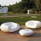 Colored round armchair Slide Chubby modern design made in Italy Viadurini