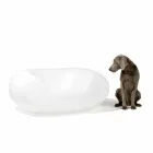 Colored round armchair Slide Chubby modern design made in Italy Viadurini