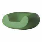 Colored round armchair Slide Chubby modern design made in Italy Viadurini