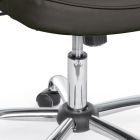 Office Armchair Ergonomic Design Steel and Eco-leather 3 Colors - Indius Viadurini