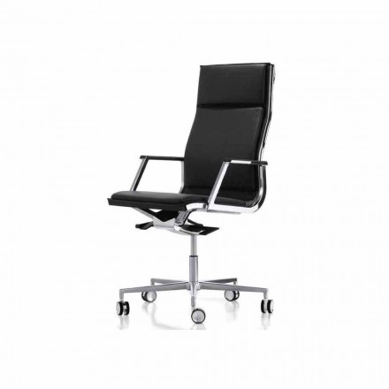 Ergonomic office chair design with arms Nulite Viadurini