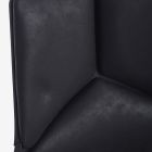 Swivel Office Armchair Low Back in Nylon and Polyester - Raemon Viadurini