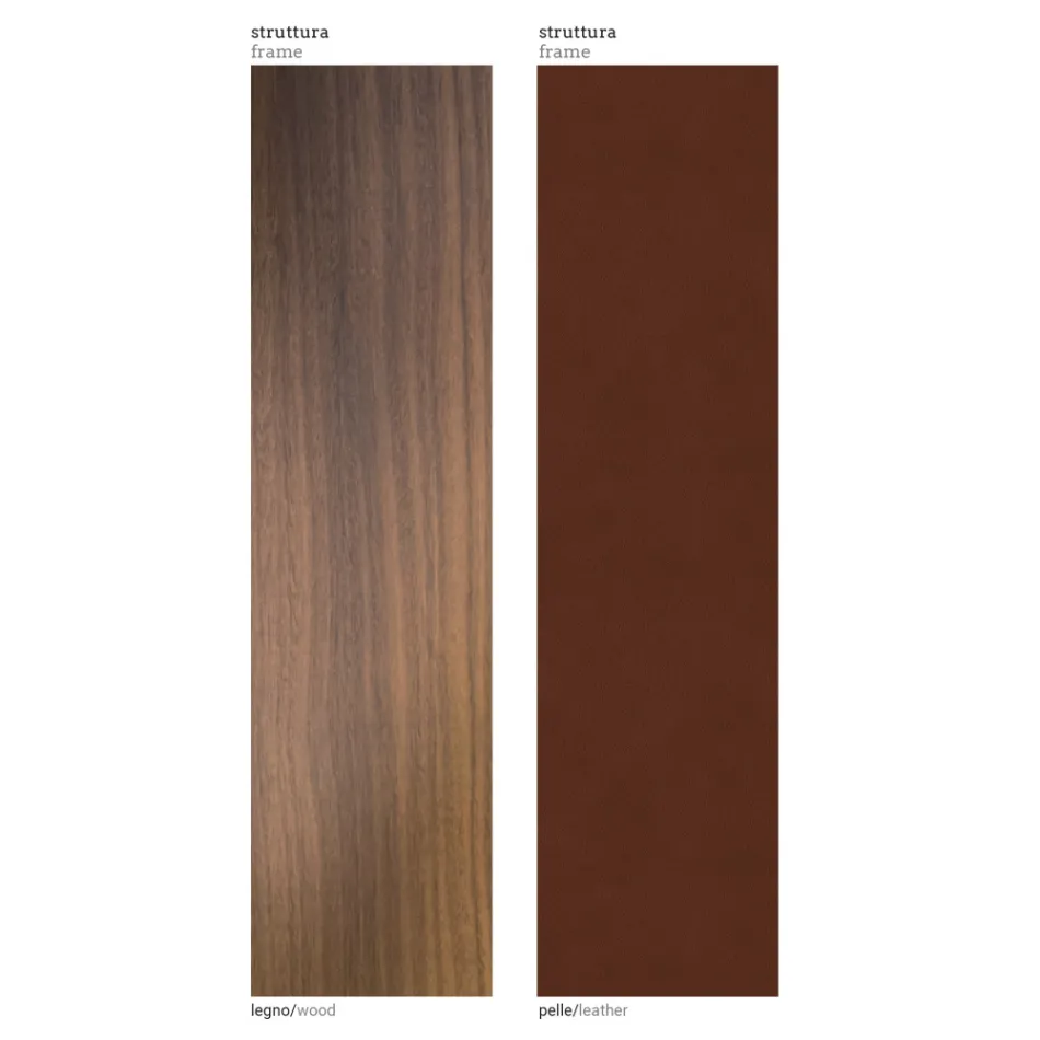 Outdoor Armchair in Fabric and Wooden Frame Made in Italy - Briga Viadurini