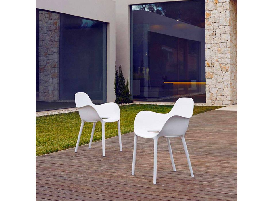 Sabinas outdoor armchair Vondom, polypropylene and fiberglass Viadurini