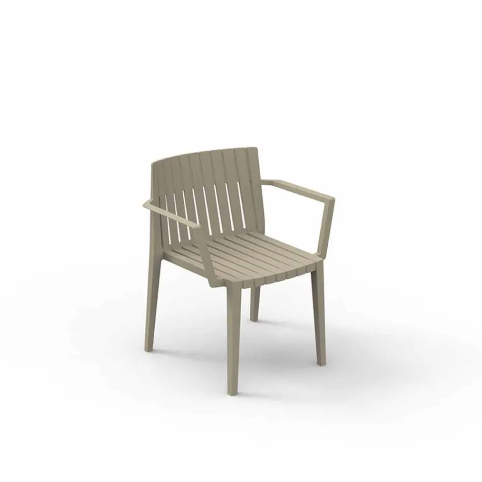 Modern garden armchair Spritz by Vondom, in polypropylene Viadurini