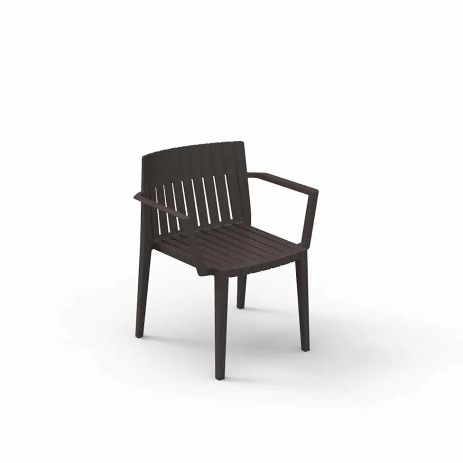 Modern garden armchair Spritz by Vondom, in polypropylene Viadurini