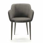 Living Room Armchair in Fabric or Leather Made in Italy, 4 Pieces - Bardella Viadurini