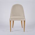 Living Room Armchair in Fabric and Solid Wood Made in Italy - Jordi