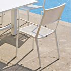 Stackable Outdoor Armchair with Iron Structure Made in Italy - Woody Viadurini