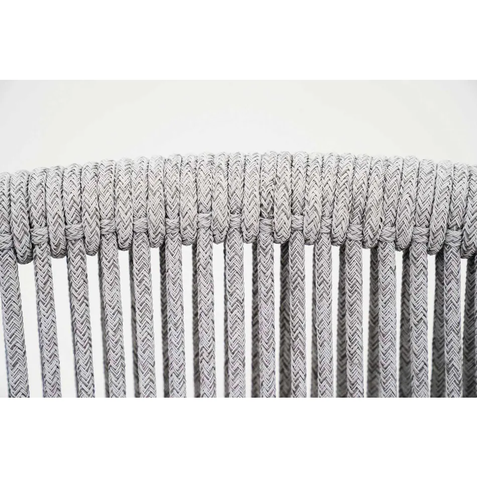 Stackable Garden Armchair Aluminum and Fabric - Smart By Varaschin Viadurini