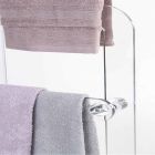Towel holder in Zaneta PMMA plexiglass Viadurini