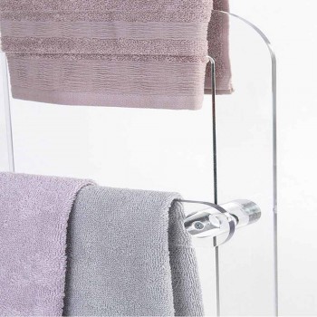 Towel holder in Zaneta PMMA plexiglass