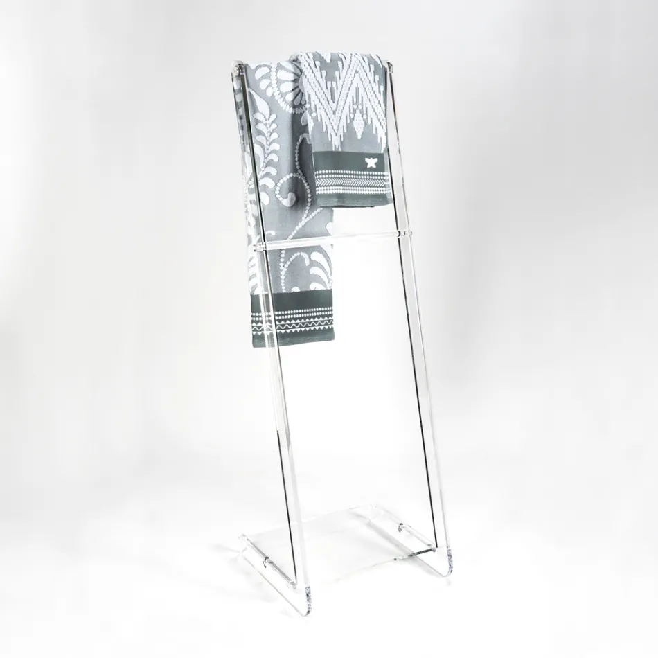 PMMA Plexiglass Towel Holder Made in Italy - Tarzan Viadurini