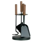 Tool Holder with 3 Metal Tools in Different Finishes Made in Italy - Darbuka Viadurini