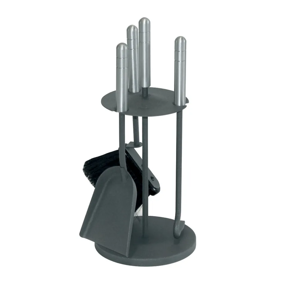 Tool Holder with 3 Metal Tools in Different Finishes Made in Italy - Darbuka Viadurini