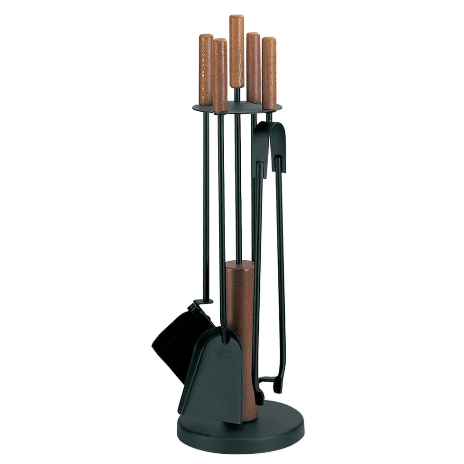 Tool holder with 4 accessories in metal or steel Made in Italy - Papaya Viadurini