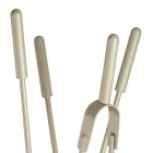 Tool Holder with 4 Fireplace Care Tools Made in Italy - Fakir Viadurini