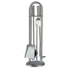 Tool holder with 4 Made in Italy Fireplace Tools - Licaone Viadurini