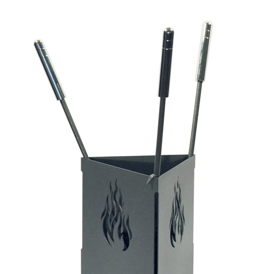 Triangular Tool Holder with 3 Accessories Included Made in Italy - Passero Viadurini