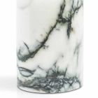 Bathroom Soap Holder in Paonazzo Marble of Made in Italy Design - Curt Viadurini