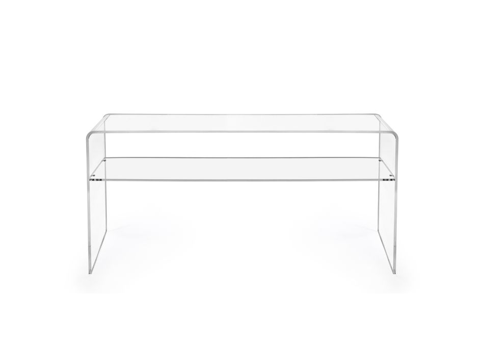 TV Stand in Transparent Plexiglass Made in Italy