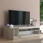 Italian Design Living Room Wooden TV Stand with Open Compartment - Suzana Viadurini