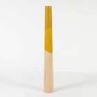 Modern Candle Holder in Solid Pine Wood with Colored Details - Candor Viadurini