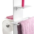 Paper Holder, Towel and Bidet Soap Holder Made in Italy - Pluto Viadurini