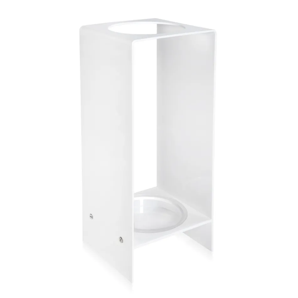 Umbrella Stand for Entrance in White or Transparent Plexiglass - Navel Viadurini