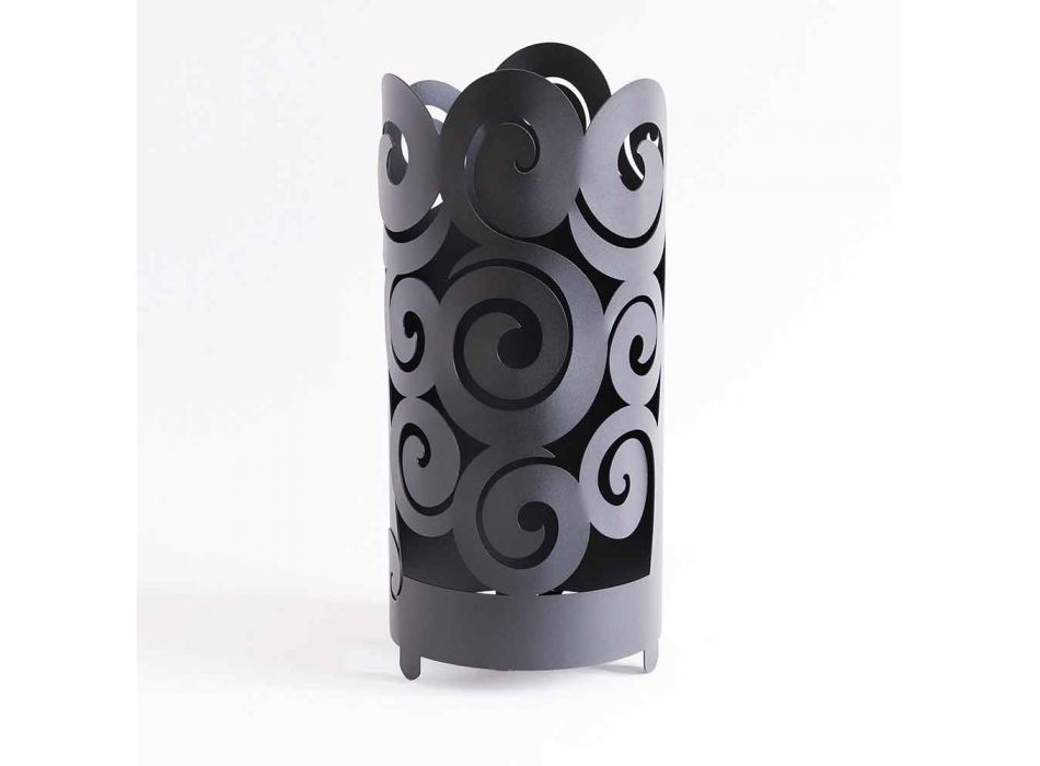 Umbrella stand of Modern Design in Colored Iron Made in Italy - Astolfo Viadurini