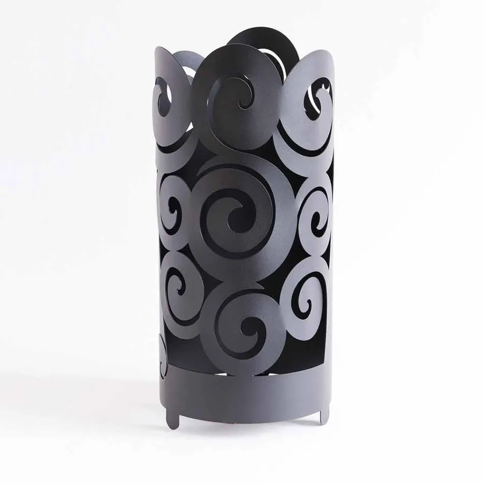 Umbrella stand of Modern Design in Colored Iron Made in Italy - Astolfo Viadurini