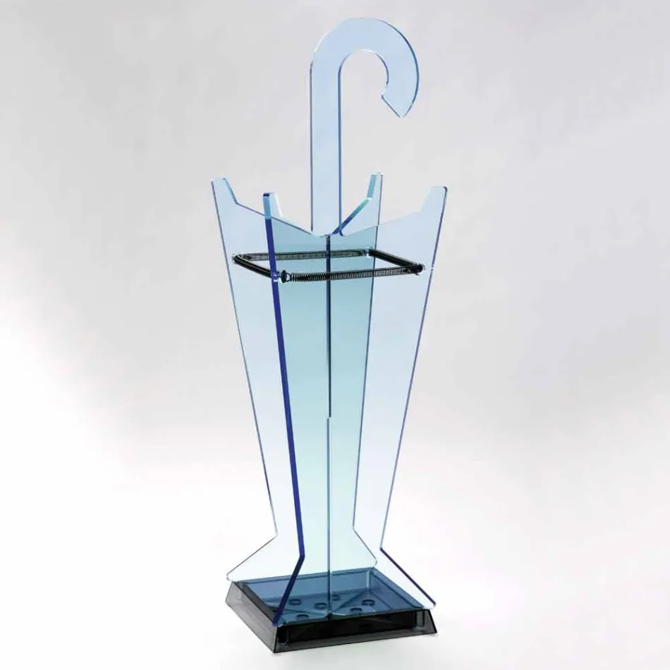 Modern Design Umbrella Stand in Methacrylate Colarato Made in Italy - Daddy Viadurini