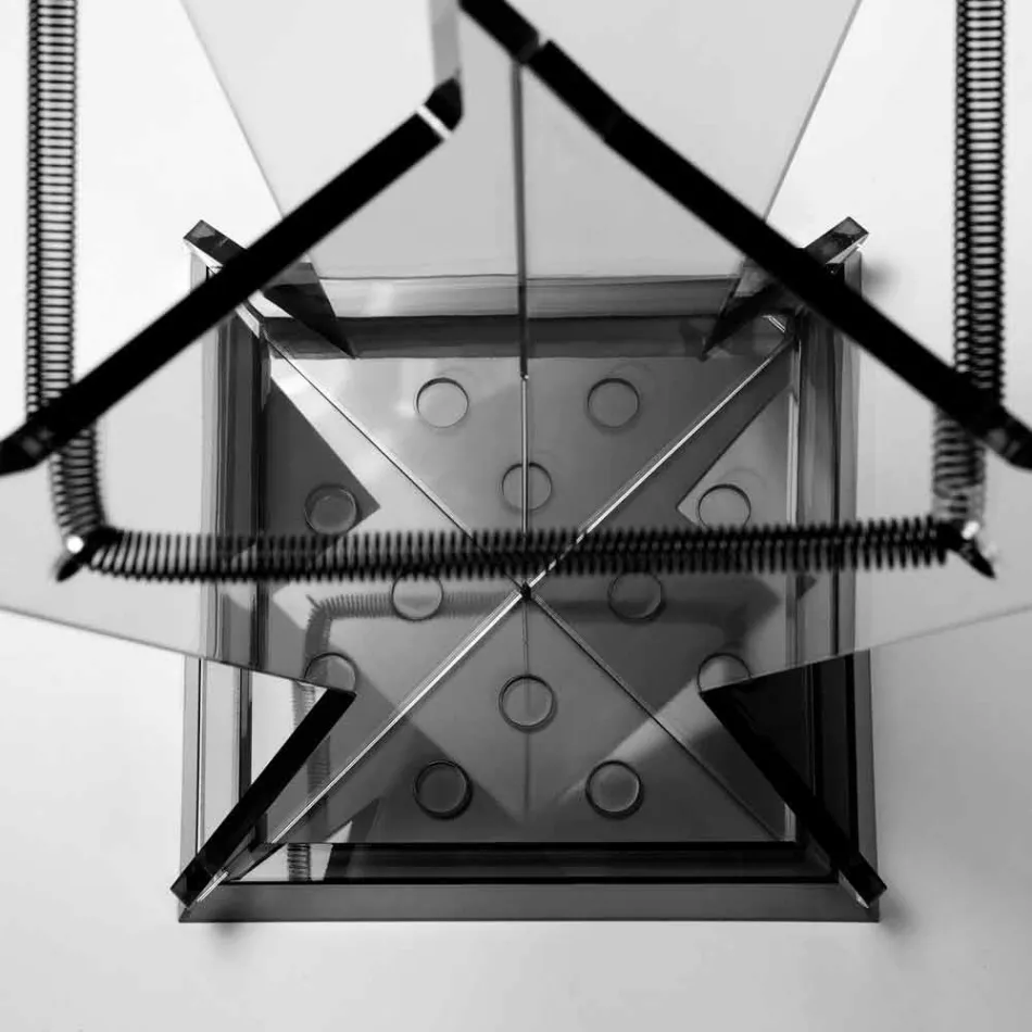 Modern Design Umbrella Stand in Methacrylate Colarato Made in Italy - Daddy Viadurini