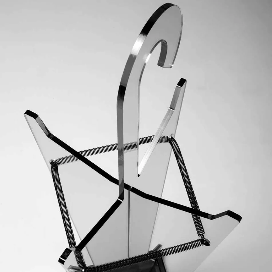 Modern Design Umbrella Stand in Methacrylate Colarato Made in Italy - Daddy Viadurini