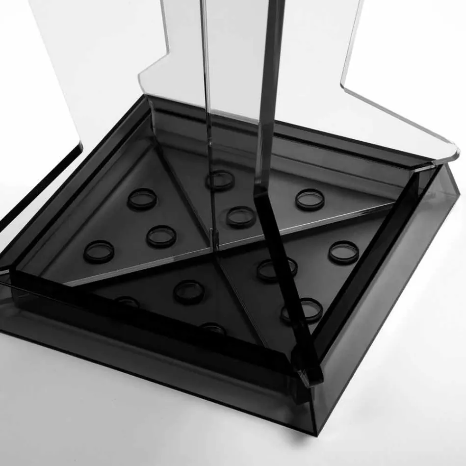 Modern Design Umbrella Stand in Methacrylate Colarato Made in Italy - Daddy Viadurini