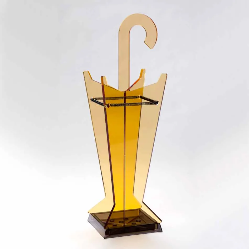 Modern Design Umbrella Stand in Methacrylate Colarato Made in Italy - Daddy Viadurini