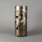 Umbrella stand in Colored Iron of Modern Design Made in Italy - Enrica Viadurini