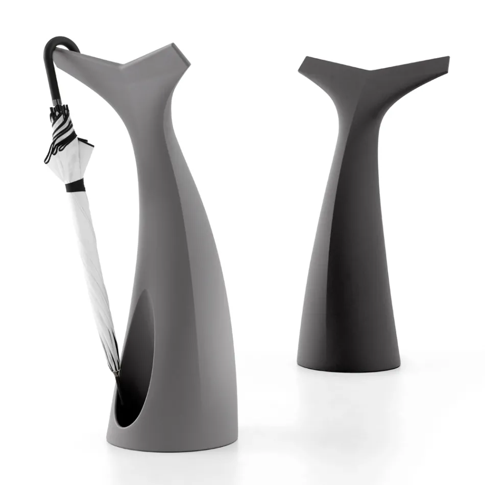 Umbrella stand made of polyethylene of different colors - Coda Viadurini