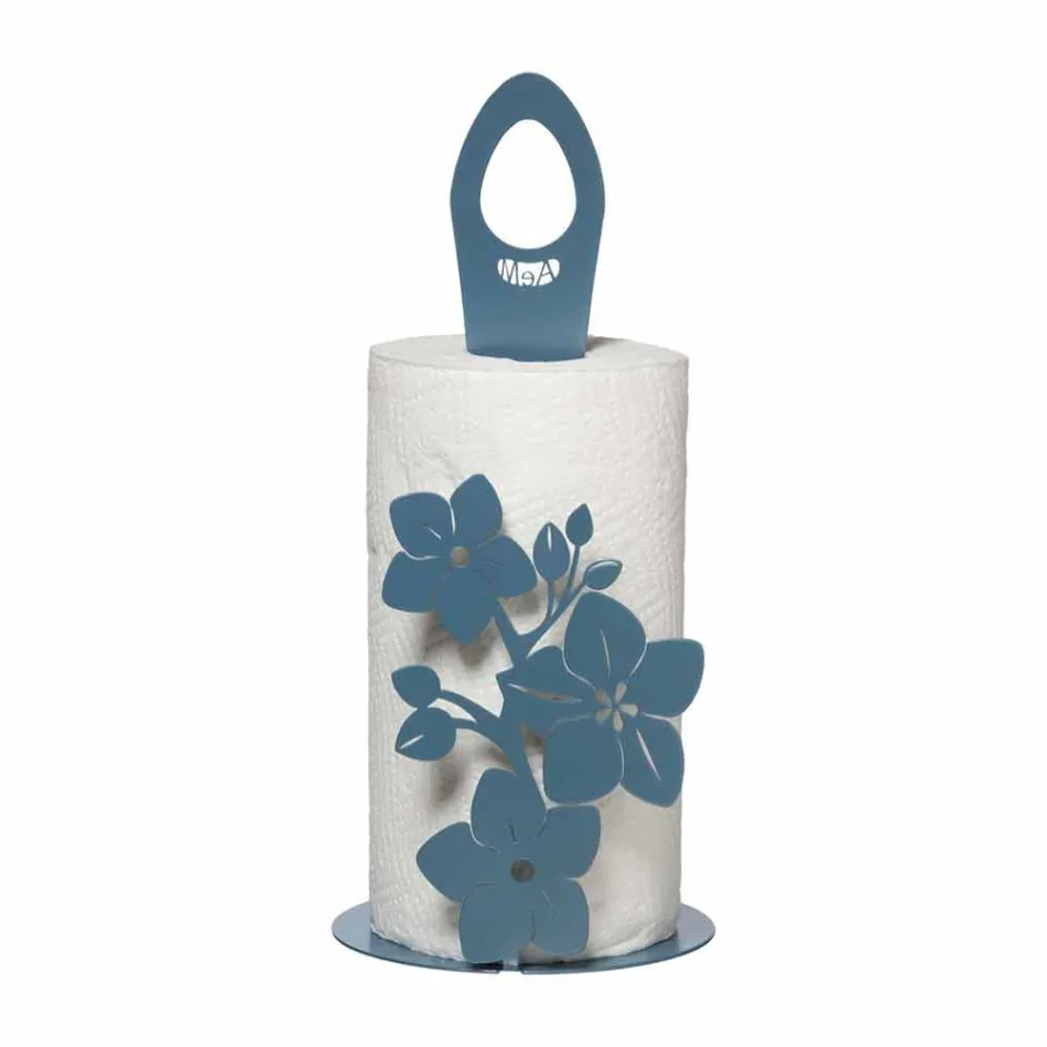 Modern Design Kitchen Roll Holder in Iron Made in Italy - Marken Viadurini