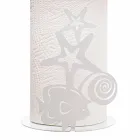 Marina Fantasy Kitchen Roll Holder in Iron Handmade in Italy - Maste Viadurini