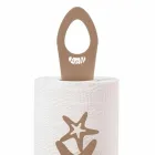 Marina Fantasy Kitchen Roll Holder in Iron Handmade in Italy - Maste Viadurini
