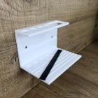 Toothbrush Holder for Bathroom in White Corian Design Quality Made in Italy - Elono Viadurini