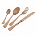 Luxury Design Steel Cutlery Vintage Colored Effect 24 Pieces - Tigger