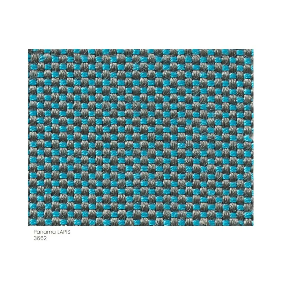 Garden Pouf Padded and Covered in Fabric Made in Italy - Butter Viadurini