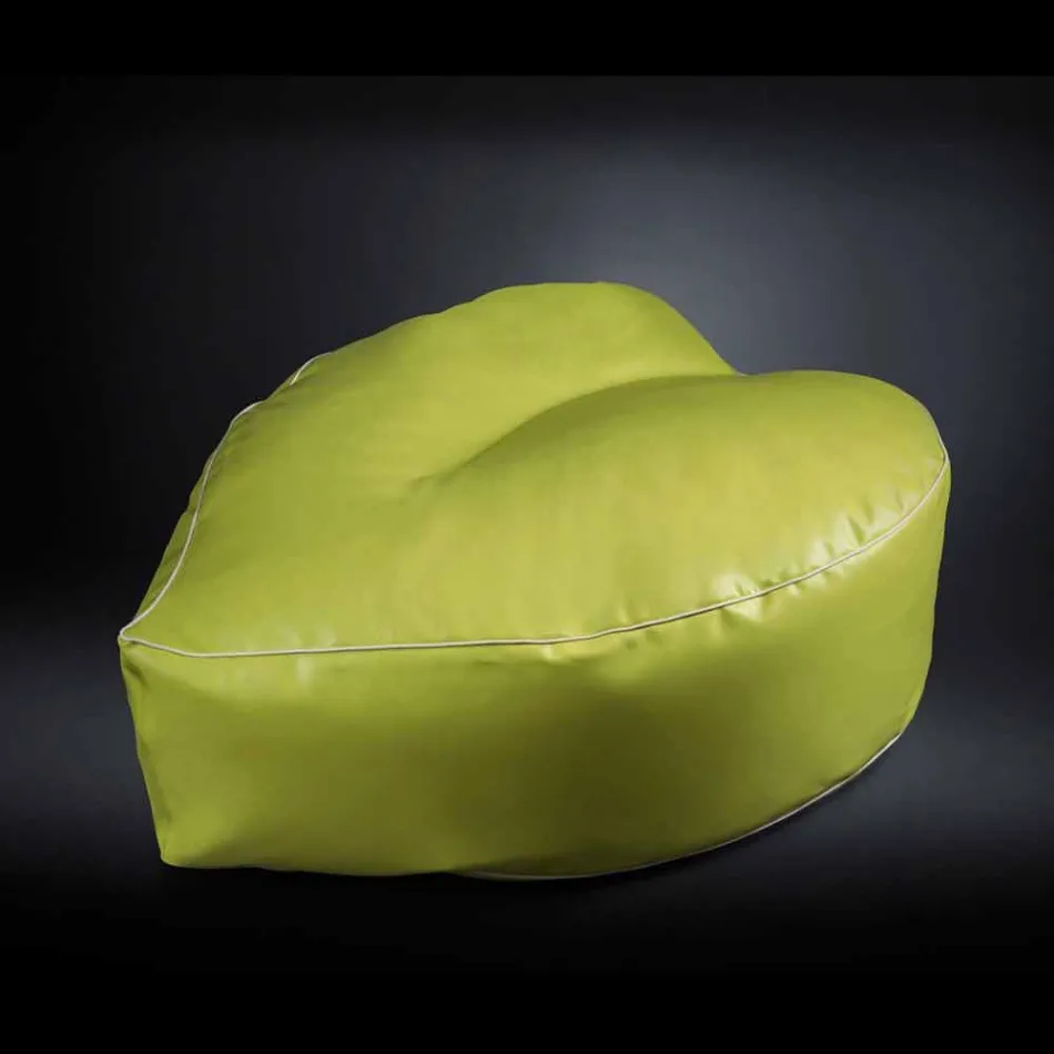 design ottoman in faux leather nautical interior and exterior Potus Viadurini