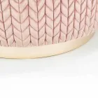 Design pouf in fabric Belle 1 Viadurini